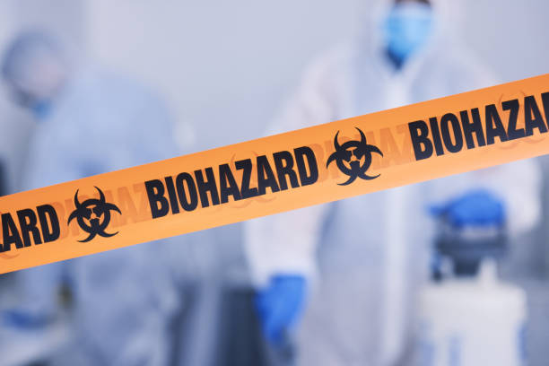 Professional Infectious Disease Decontamination technician working in Jamestown, NC